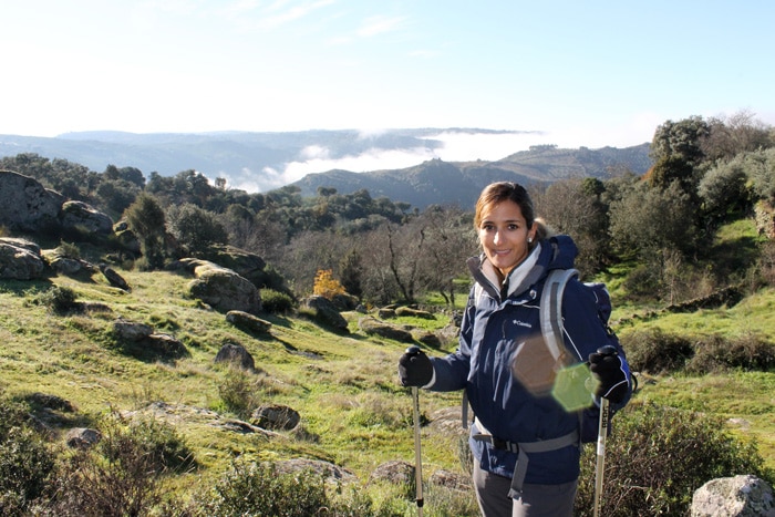 Primeros compases de la ruta en los alrededores de Pinilla de Fermoselle meandro del duero