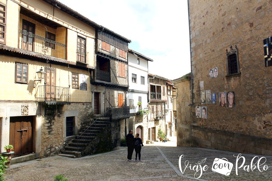 Una calle de Mogarraz