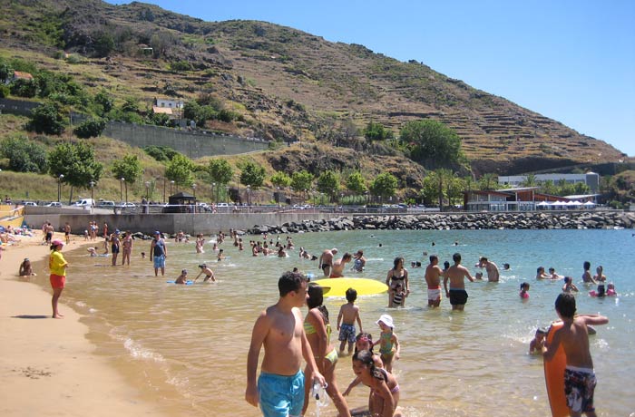 Playa de Machico Una semana en Madeira