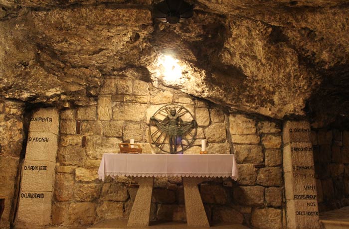 Gruta de San José en la basílica de la Natividad Belén desde Jerusalén