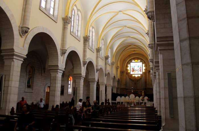 Iglesia de Santa Catalina Belén desde Jerusalén