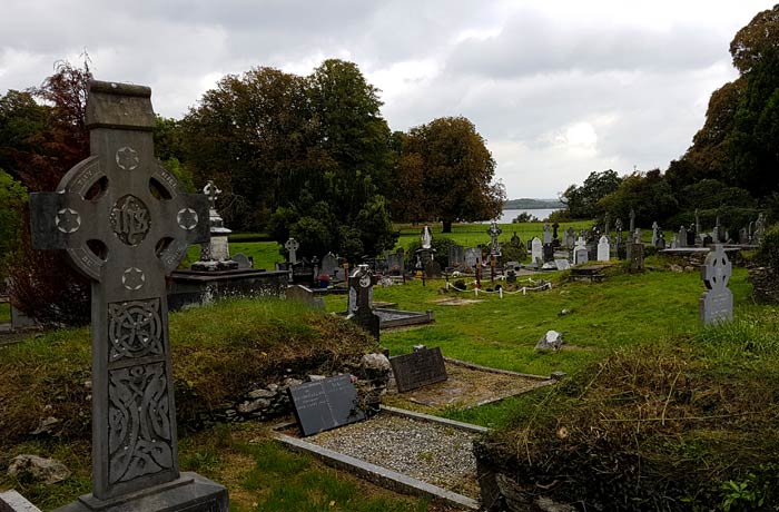 Cementerio de la abadía de Muckross Anillo de Kerry