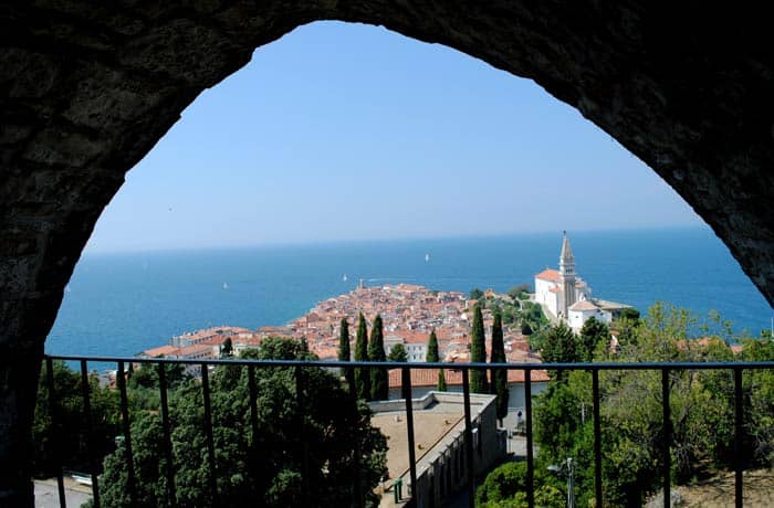 Piran ruta por Eslovenia