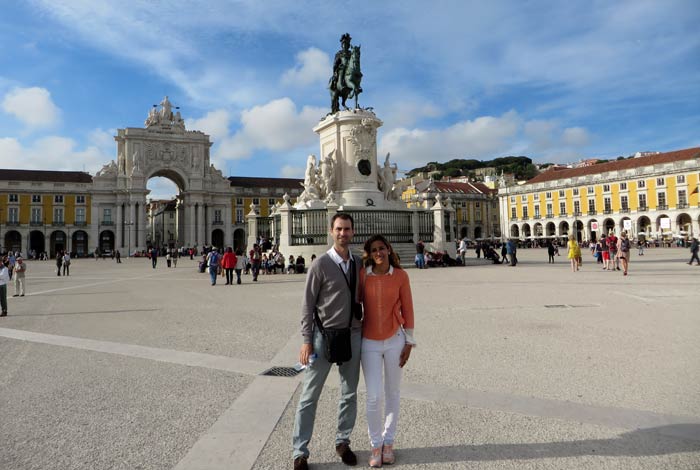 Praça do Comercio ruta por la Alfama