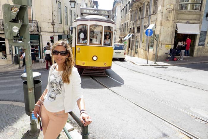 Tranvía de Graça ruta por la Alfama