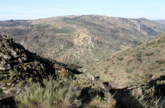 Portugal desde el sendero del Pozo Airón