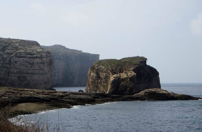 Acantilados junto a la Ventana Azul que ver en Gozo