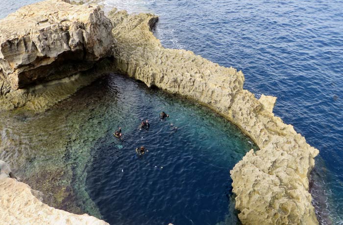 Blue Hole de Gozo