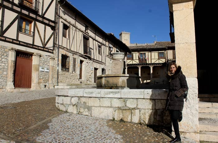 En Peñaranda de Duero con su castillo al fondo Ribera del Duero Burgalesa