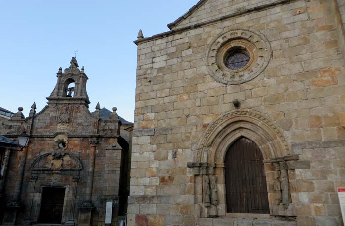 Ermita de San Cayetano e iglesia de Santa María del Azogue en Puebla de Sanabria