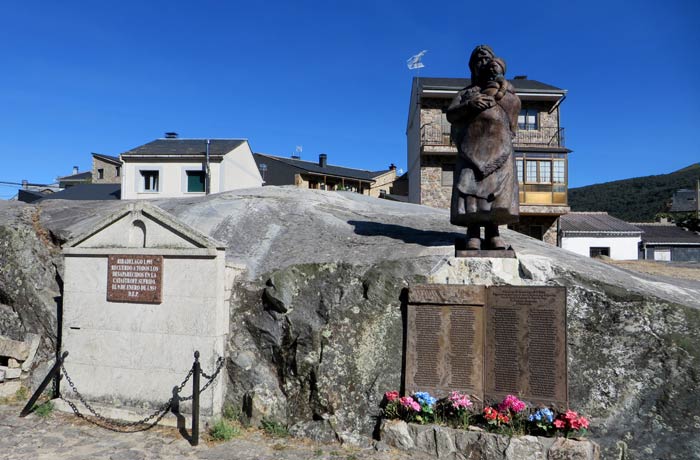 Homenaje a las víctimas de la rotura de la presa en Ribadelago Viejo Lago de Sanabria