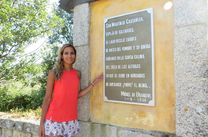 Palabras que Unamuno le dedicó a San Martin de Castañeda