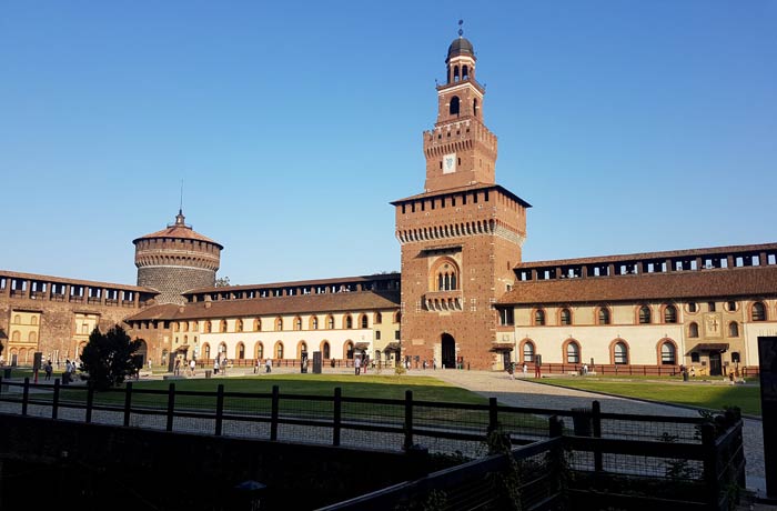 Castillo Sforzesco qué ver en Milán