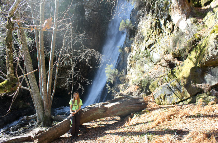 Catarata de La Gualta ruta de las Fuentes Medicinales