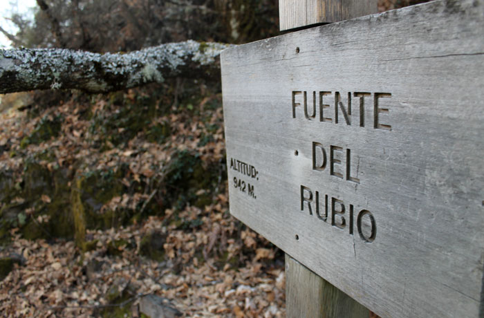 Fuente del Rubio ruta de las Fuentes Medicinales