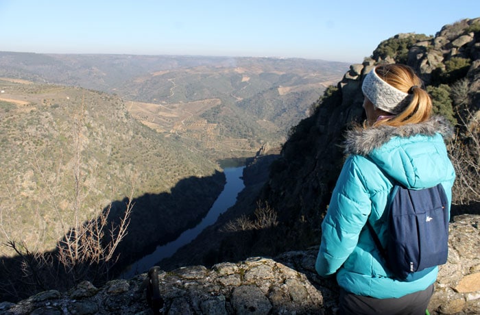 Mirador de la ermita de Nuestra Señora del Castillo Arribes del Duero senderismo