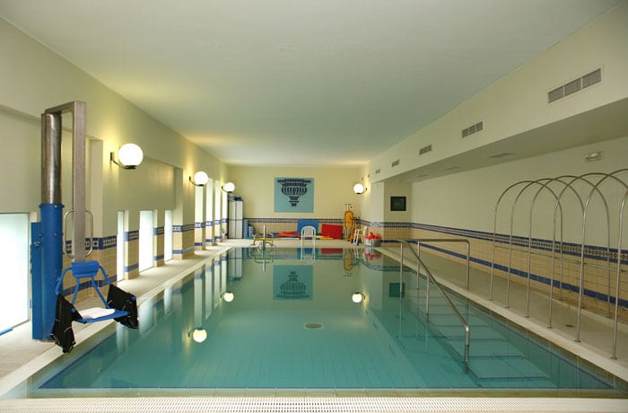 Piscina de las termas de Caldas da Felgueira