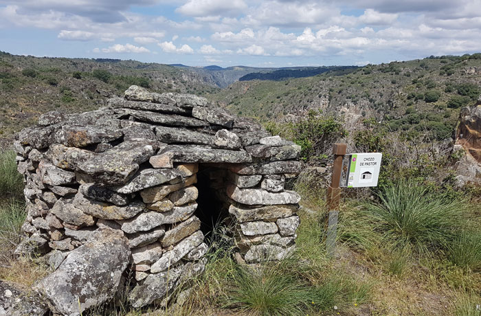 Chozo de pastor en las arribes del Huebra