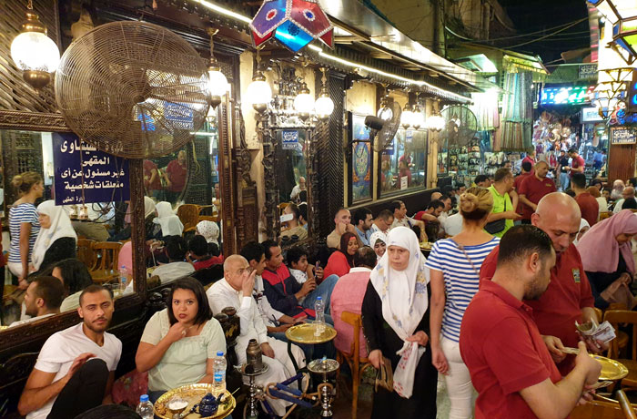 Café de los Espejos de El Cairo