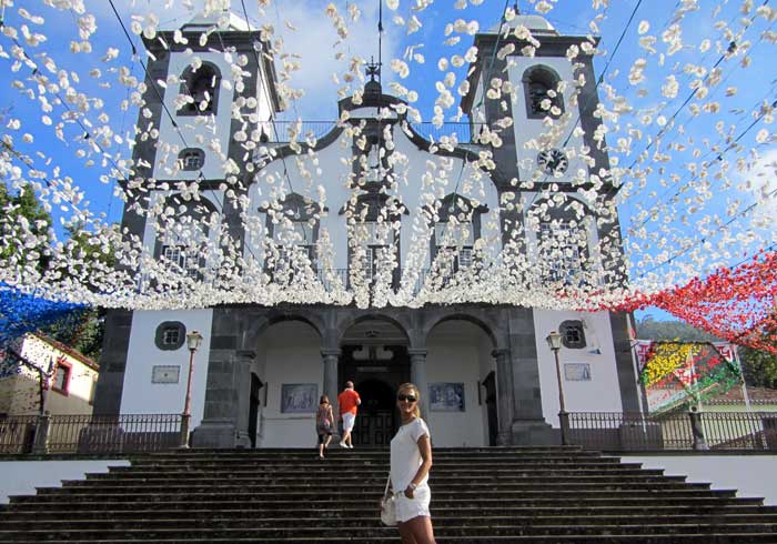 Iglesia de Nossa Senhora do Monte que hacer en Madeira