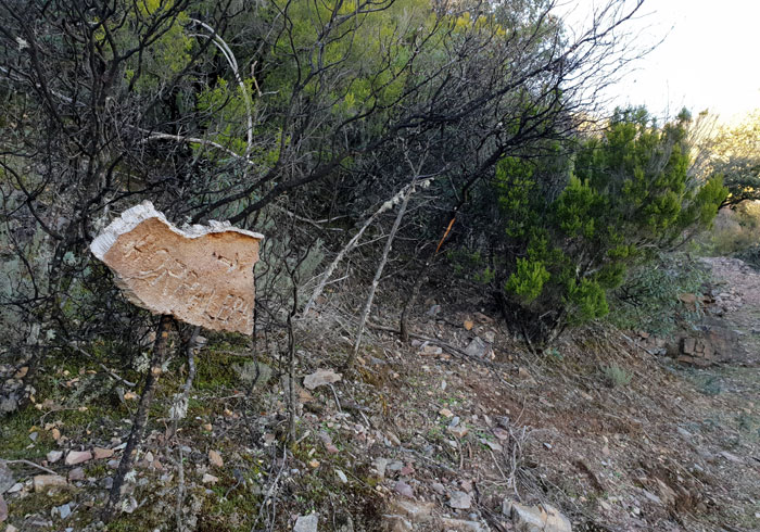 Tomar dirección Horralera Valle de Belén