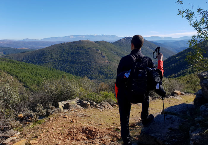 Panorámica desde uno de los puntos más elevados de la ruta Valle de Belén