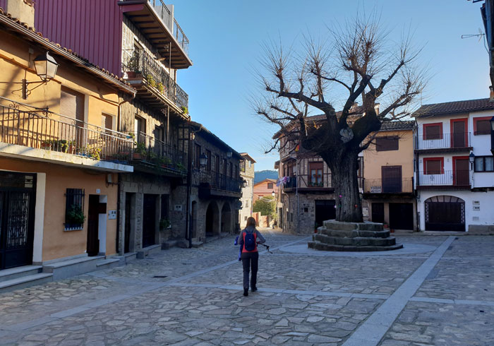 Plaza Mayor de Herguijuela de la Sierra