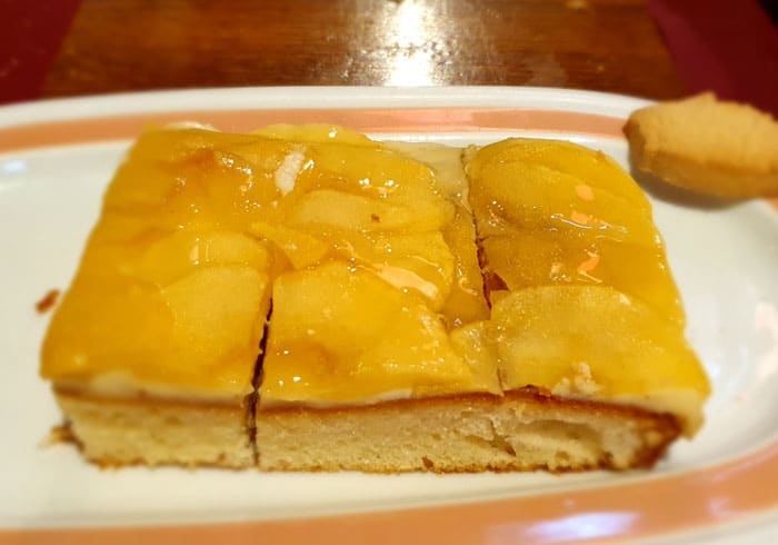 Tarta de manzana