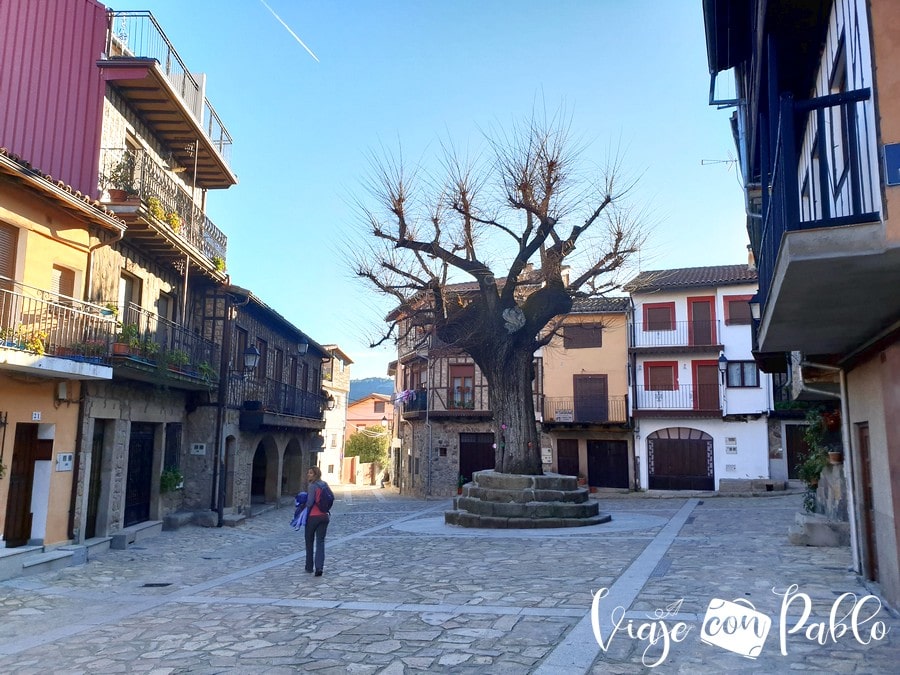 Plaza Mayor de Herguijuela de la Sierra