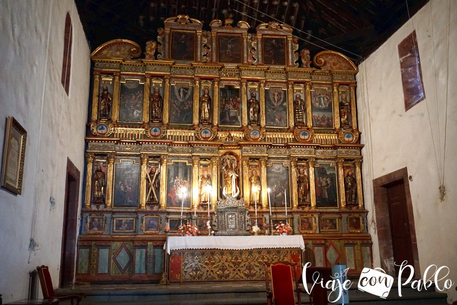 Retablo de la iglesia de La Candelaria de Tijarafe