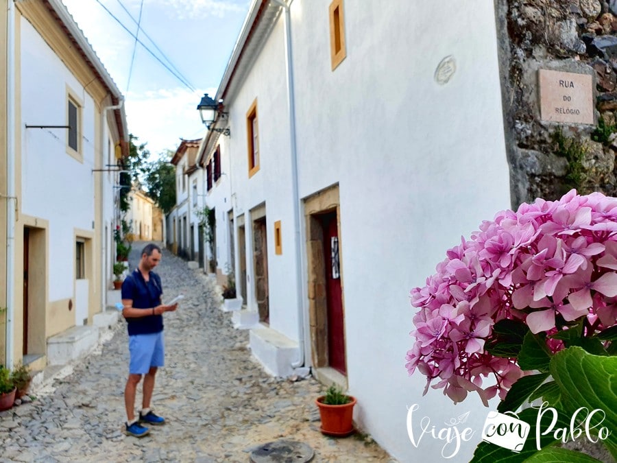 Una de las calles del Burgo Medieval de Castelo de Vide