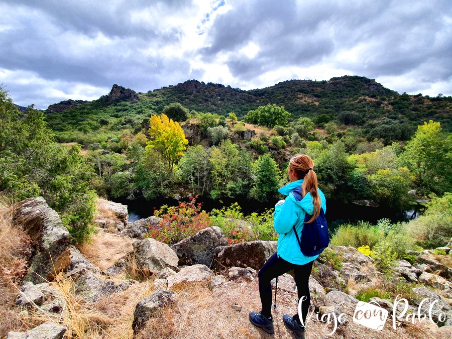 Una de las primeras vistas del río Tormes