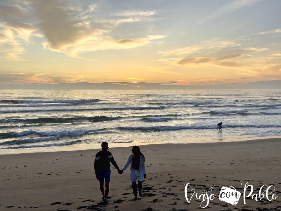 Atardecer en Espinho