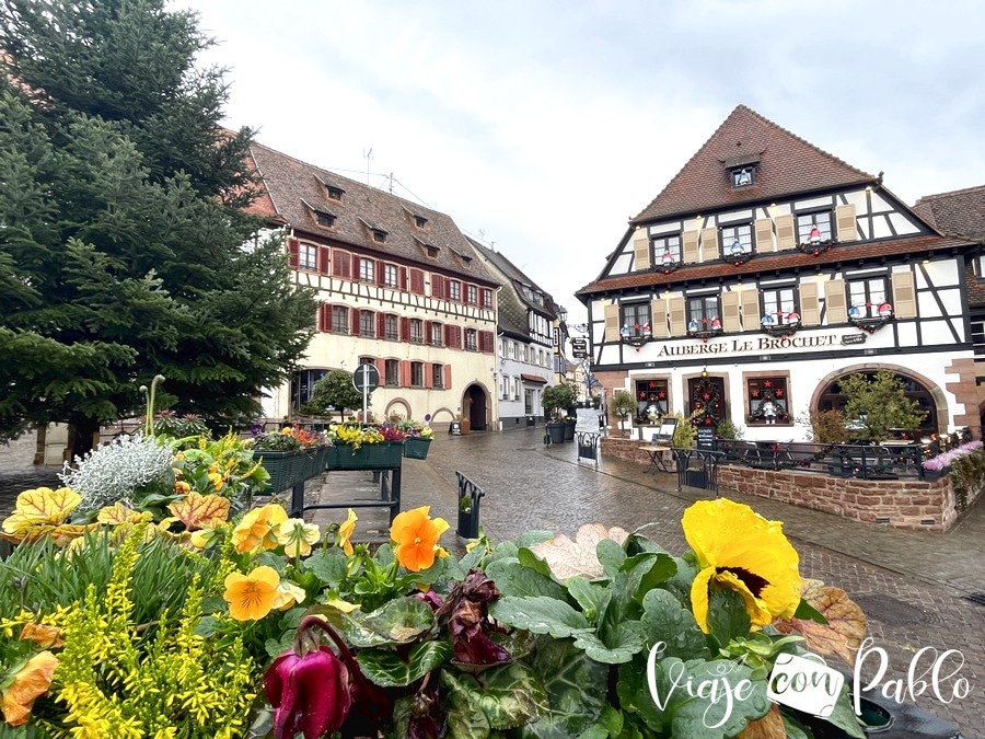 Edificio del auberge Le Brochet en Barr