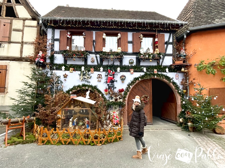 Una de las casas más decoradas de Bergheim