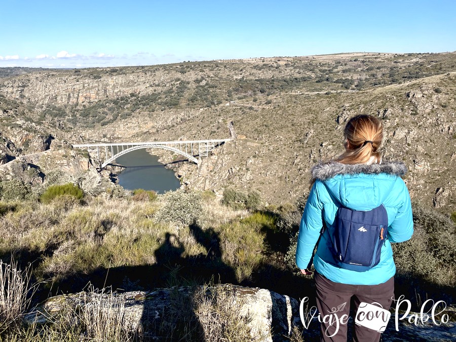 Puente de Requejo desde peña Centigosa