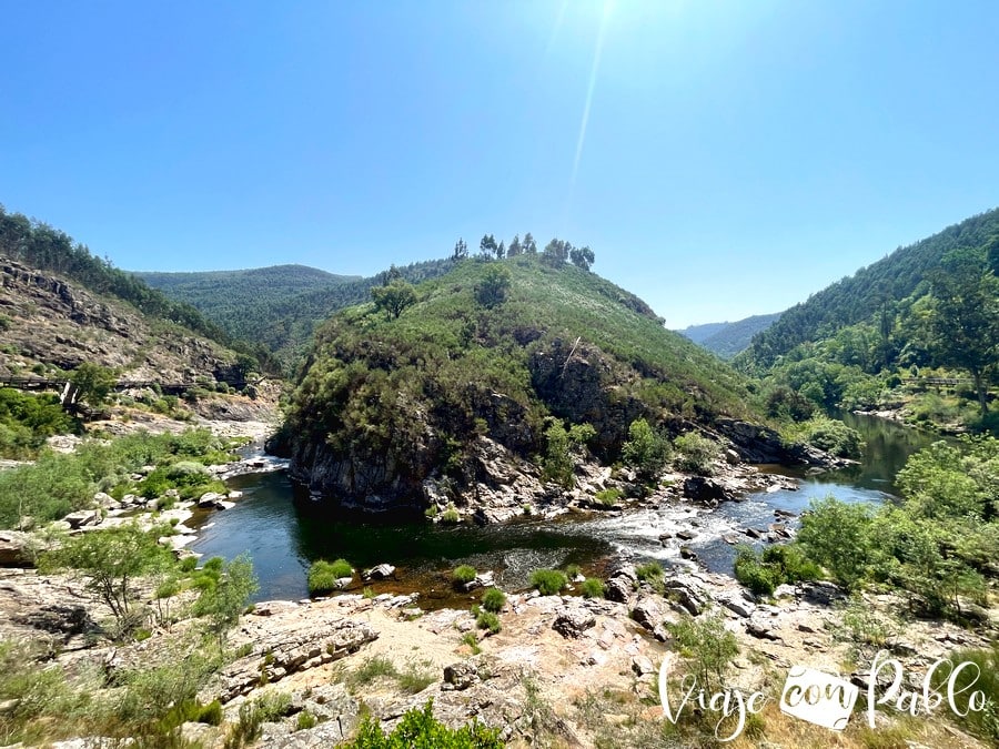 Meandro en el río Paiva