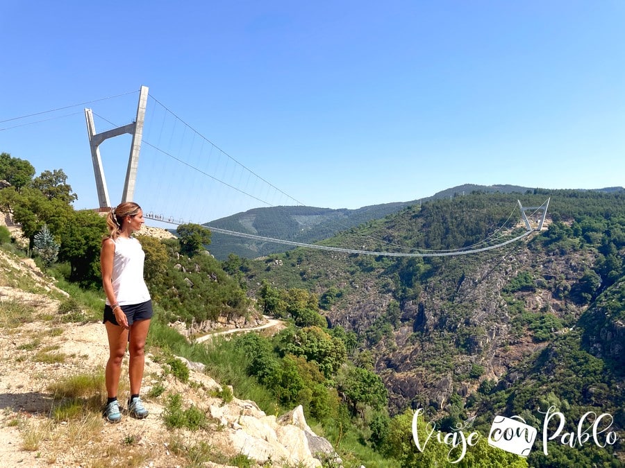 Vista del puente 516 de Arouca