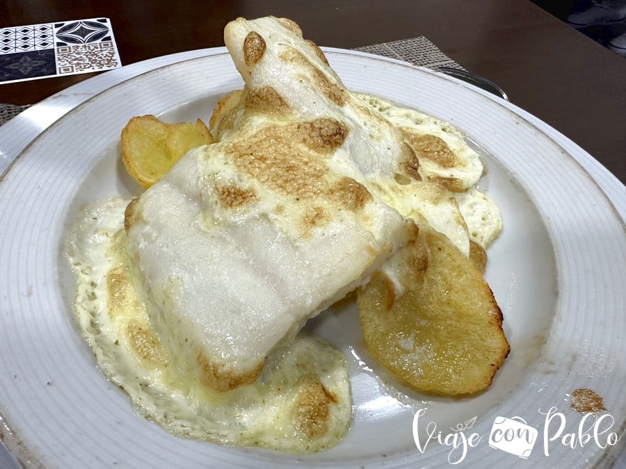 Bacalao gratinado de Saboris de Sempris