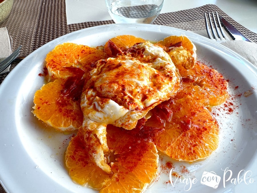 Ensalada de naranja de U Abanico