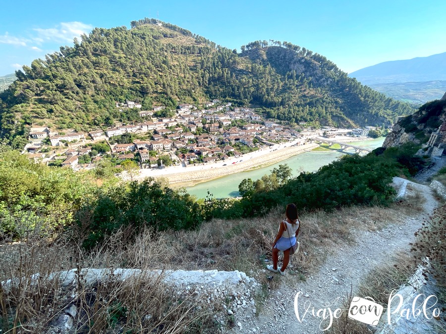 Vista de la ciudad de Berat