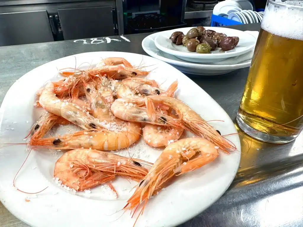 Gambas en Triana