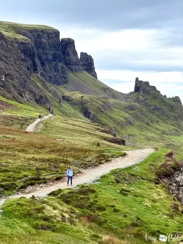 Paisaje de The Quiraing en la isla de Skye