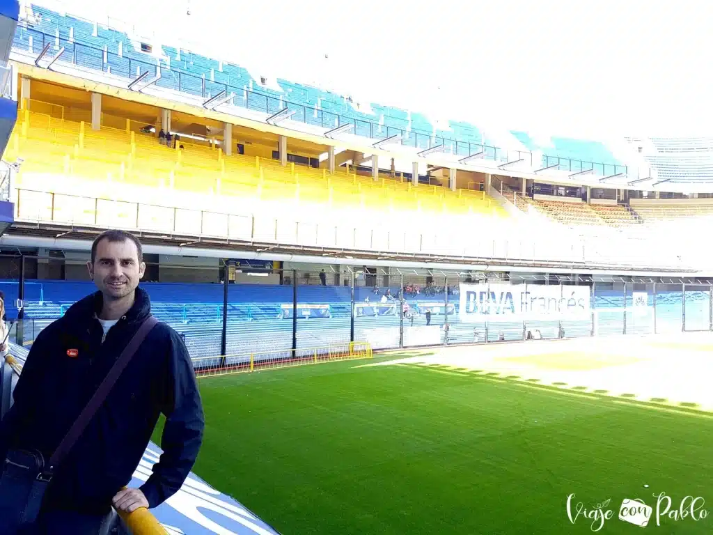 Dentro de La Bombonera